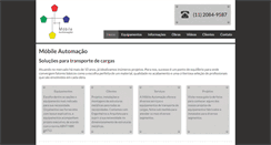 Desktop Screenshot of mobileautomacao.com.br